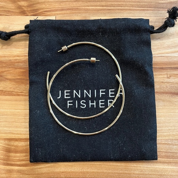 Jennifer Fisher 2” Hoops - Picture 1 of 2